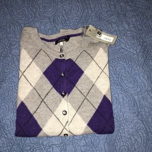 APT. 9 cashmere cardigan